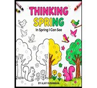 Spring Animal Coloring Book for Kids: Fun Nature Illustrations Perfect for Ages 3-6