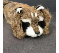 Spring Animal (Rabbit Fur) Magic Tricks Spring White Fox Spring Raccoon Comedy Magic Accessories Stage Illusions Gimmicks Mentalism Props (White Fox) (Faux Leather,Raccoon)