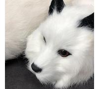 Spring Animal (Rabbit Fur) Magic Tricks Spring White Fox Spring Raccoon Comedy Magic Accessories Stage Illusions Gimmicks Mentalism Props (White Fox) (Faux Leather,White Fox)