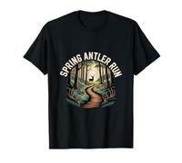 Spring Antler Run Hunting Deer Shed Season T-Shirt
