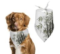Spring Asian Dog Bandanas Triangle Holiday Pet Neck Scarf Soft Adjustable Bib Handkerchief Accessories Washable Durable Fabric for Pet Puppy Cats Large Dog