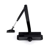 Spring Automatic Door Closer - Hydraulic Hold Open Mechanism for 85kg Doors Ideal for Home & Commercial Use and Reliable Spring Closure System