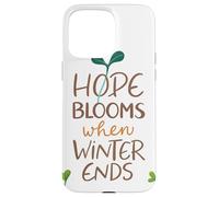 Spring Awakening Hope Blooms When Winter Ends Journey Case for iPhone 15 Pro Max