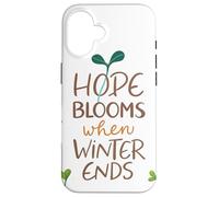 Spring Awakening Hope Blooms When Winter Ends Journey Case for iPhone 16