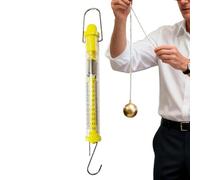 Spring Balance Dynamometer Tube - Physics Meter, 2.5 x 2 x 25 cm, Display for Tensile Tester 120 g | La experiment Di Della Supports L