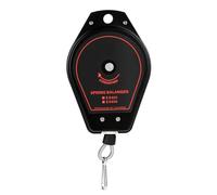 Spring Balancer,0.6-2.0kg Retractable Scales Wire Rope balancers Tool Holder Hanger,Metal and Rubber Wall Pulley to Prevent Damage To The Tool And Increase Work Efficiency,ES620