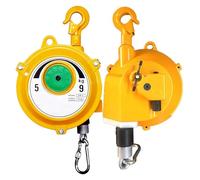 Spring Balancer Retractable, Adjustable Spring Balancer Self Locking Hanging Tension Retractor Tool, Spring Balancer with Hook and 1.5m Wire Rope for Hanging Heavy Objects(5-9kg)