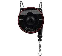 Spring Balancer, Retractable Tool Stand 2m Long Tool Balancer with Hook and Wire Rope Adjustable Balancer Retractor Suspension Holding Equipment Black for Assembly Lines (Size : 1.2-0.5kg)