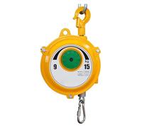 Spring Balancer, Tool Balancer Holder Retractable Wire Rope for Hanging Objects, Self-locking Retractor Adjustable Load Weight, Steel Shell, Durable(9-15kg)