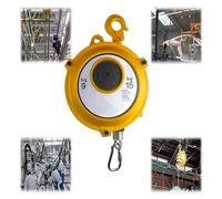 Spring Balancer, Tool Balancer Retractable 1.5m Alloy Hook Tower Wheel Wire Rope Hanging Equipment 1-200kg(9-15kg)