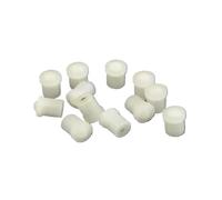 Spring Ball Plunger 10pcs M3-M10 Ball Plunger Spring Plungers Step Smooth Model with Collar and Ball Stainless Steel Brass Plastic(Plastic White,D5-L6 10pcs)