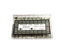 ＡＷＨＡＯ Spring Bar Assortment with Box Double Flange Watch Pins Professional Repair Kit for Hobbyists, 1.5mm