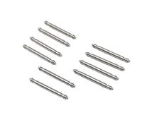 Spring Bar Professional Watches 316L Stainless Steel Watch Bars Reinforced Diameter 2 mm 2.5 mm Compatible with 20 mm 22 mm Straps Premium Quality Super Resistant One More Strap, 2 mm, 20mm