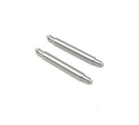 Spring Bar Professional Watches 316L Stainless Steel Watch Bars Reinforced Diameter 2 mm 2.5 mm Compatible with 20 mm 22 mm Straps Premium Quality Super Resistant One More Strap, 2.5 mm, 22mm
