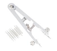 Spring Bar Tool - Band Link Removal Tool - Spring Bar Plier Tool Kit Spring Bar Tweezer Tool for Strap Removal Repair Set, Silver, Refer to description, Unisex