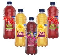 Spring Black Cherry Pomegranate,Strawberry Watermelon,Mango Passion 500ml - Random 10 Mixed Still Water Drink with Fruit Juice, Vitamins and Sweetener- Rbc