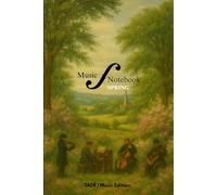 Spring | Blank Music Sheet Notebook - 12 Staves per Page, 120 Pages | Music Manuscript Notebook with Staff Paper - Perfect for Musicians, Students & Songwriters | Spring-Themed Edition