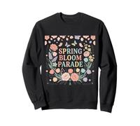 Spring Bloom Parade Floral Garden Vibes Sweatshirt