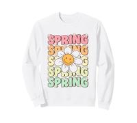 Spring Blooming Floral Happy Easter Spring Break Earth Day Sweatshirt