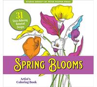 Spring Blooms Adult Colouring Book