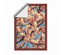 Spring Blossoms in Focus Botanical Unframed Wall Art Print A2 (59.4×42cm), Wall Decor for Living Room, Bedroom, Office & Home, Art Gift