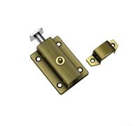 Spring bolt latch with automatic locking made of stainless steel resistant for secure distribution box doors for different uses (3 inches)