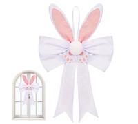 Spring Bow | Spring Rabbit Ear with LED Lights - Large Easter Bow Party Decoration | for Holiday Party Bedroom Living Room Apartment Wall Door