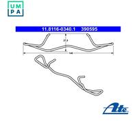 SPRING BRAKE CALIPER 11.8116-0340.1 FOR VW GOLF/VII/VAN/Van JETTA/SportWagon 9-3