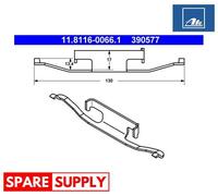 SPRING, BRAKE CALIPER FOR MG MG ZT MG ZT MG ZT- T MG ZT-T T ATE 11.8116-0066.1