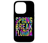 Spring Break Florida 2026 Tie Dye Artwork Case for iPhone 14 Pro