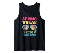 Spring Break Punta Cana 2026 Vacation Trip Sunglasses Tank Top