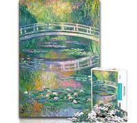 Spring Bridge Adult Jigsaw Puzzles 1000,Educational Game Challenge Toy Wall Decoration Unique Birthday And Xmas Gifts (38x26cm)