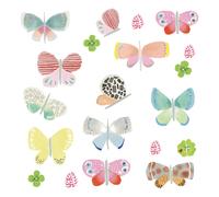 Spring Butterflies Just A Touch Stickers Multicoloured one size