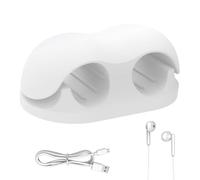 Spring Cable Holder Clips | -free Cable Management | Adjustable Cord Organizer, Magnetic Management, Self Adhesive Wire Holder For Desk, Nightstand, Chargemen Cables