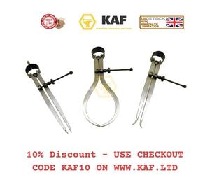 SPRING CALIPER 4" 100mm 6" 150mm 8" 200mm 10" 250mm DIVIDER OUTSIDE INSIDE KAF