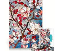 Spring Cherry Blossoms Puzzle for Teenagers 1000 Pieces Strengthen Memory Stress Free Smooth Edge 50x75cm