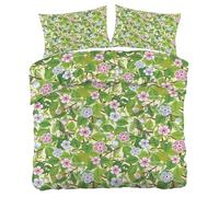 Spring Cherry Blossoms Super King Size Duvet Cover Sets, French Style Bedding Set, 1 Soft and Comfortable Microfiber Quilt Cover and 2 Pillowcases 50×75, for Room Decor A1168