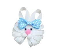 Spring Chicken/Bunnies Fabric Hair Clip for School Event, A | Easter Chicken / Bunnies Bowknot Hair Clip Comfortable Fabric for Children and Adult Festival Headwear