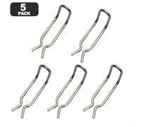 Spring Clamp Clips for Karcher Pressure Washer Hose Replacement Set 5 or 10 Pieces Compatible with K3 K4 K5 K6 Stainless Steel Hose Pipe Clamps (5 Pack)