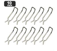 Spring Clamp Clips for Karcher Pressure Washer Hose Replacement Set 5 or 10 Pieces Compatible with K3 K4 K5 K6 Stainless Steel Hose Pipe Clamps (10 Pack)