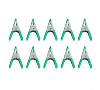 Spring Clamps 2 Inch Steel A-Frame Clamp for DIY Craft Model Building Quick for Grip Non-Slip PVC Coated Tip Work Clip(8017A)