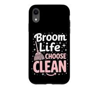 Spring Cleaning Enthusiast Fresh Start and Tidy Home Goals Case for iPhone XR