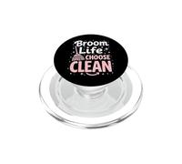Spring Cleaning Enthusiast Fresh Start and Tidy Home Goals PopSockets PopGrip for MagSafe
