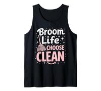 Spring Cleaning Enthusiast Fresh Start and Tidy Home Goals Tank Top