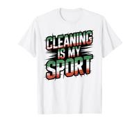 Spring Cleaning is My Sport Housekeeping Crew Vacuum Lady T-Shirt