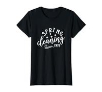 Spring Cleaning Yay Cute Nature Summer Value Graphic T-Shirt, Women, Black, S