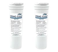 Spring Clear SPC-FP Fridge Water Filter Cartridge Compatible with Fisher & Paykel 836848, Whirlpool, Smeg, Beko, Brita and More | Reduces Chlorine Odour and Taste (2 Pack)