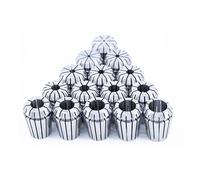 Spring Collet 1Set ER25 Spring Chuck High Precision 0.005mm 1-16mm 9PCS 15PCS 16PCS Collet for CNC Machining Center Tool Holder(0.005mm UP,15pcs)