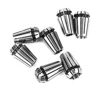 Spring Collet Chuck,7Pcs 1~7mm 65Mn Spring Steel CNC Collet Chuck ER11 Collet Set