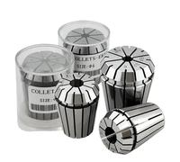 Spring Collet ER AAA Collet Set ER11 ER16 ER20 ER25 ER32 ER40 High Precision 0.008mm 0.015mm Tools Holder Clamping ER Spring Collect Chuck ER Milling Lathe Tool(AA Grade,ER32-18Pcs)